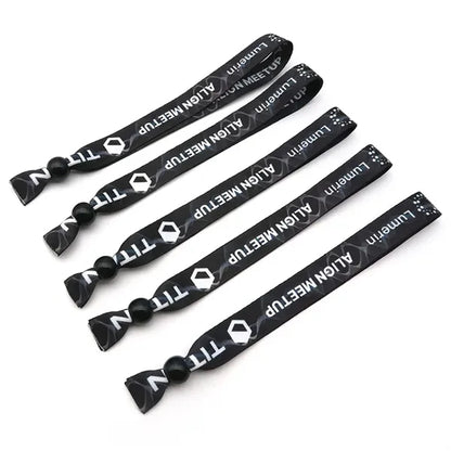 5/8" Polyester Dye Sublimation Wristband with Closure