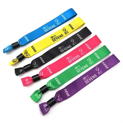5/8" Polyester Dye Sublimation Wristband with Closure