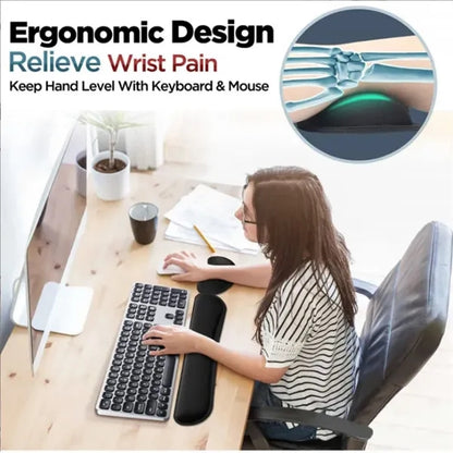Mouse Pad With Wrist Rest