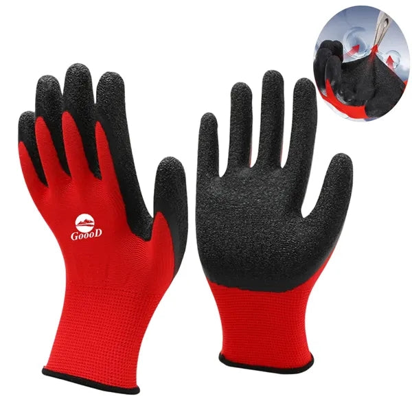 Outdoor Protective Work Gloves With Grip