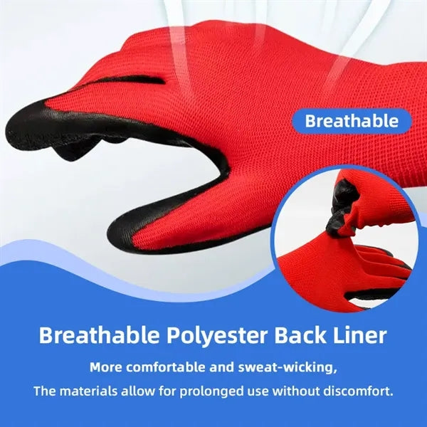 Outdoor Protective Work Gloves With Grip