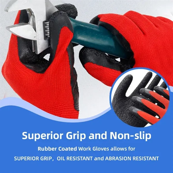 Outdoor Protective Work Gloves With Grip
