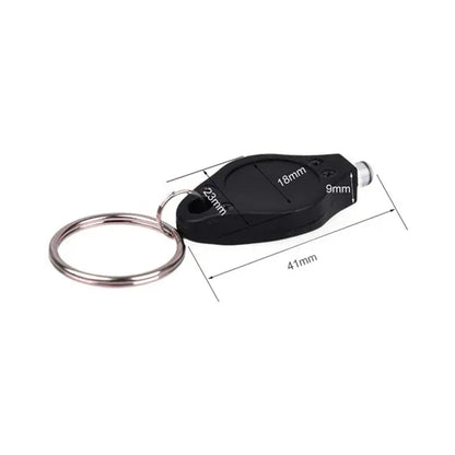 UV Torch Keychain LED Flashlight