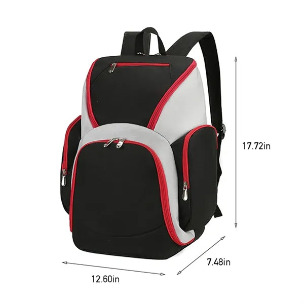 Large Capacity Waterproof Gym Sport Bag Basketball Backpack