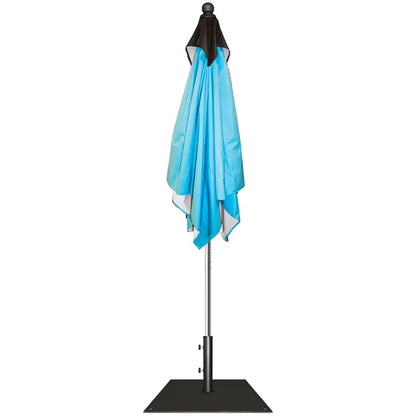 7.5' Heavy Duty Square Umbrella with Steel Base