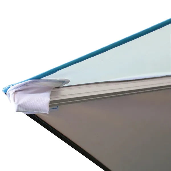 7.5' Heavy Duty Square Umbrella with Steel Base