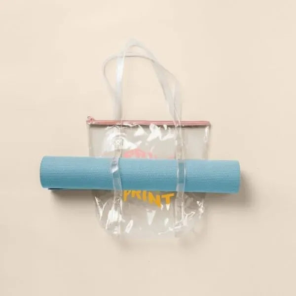 TWINKLES YOGA TOTE - CLEAR VINYL
