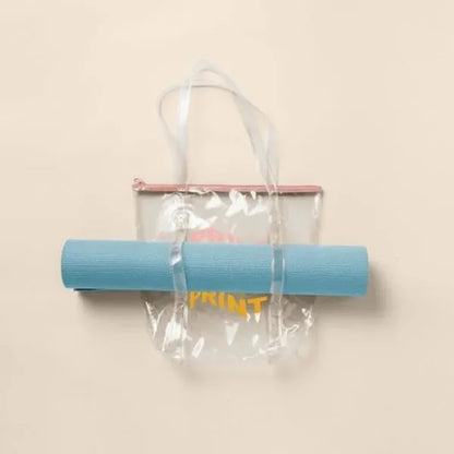TWINKLES YOGA TOTE - CLEAR VINYL