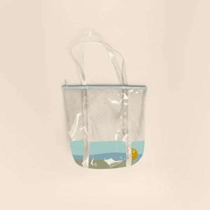 TWINKLES YOGA TOTE - CLEAR VINYL