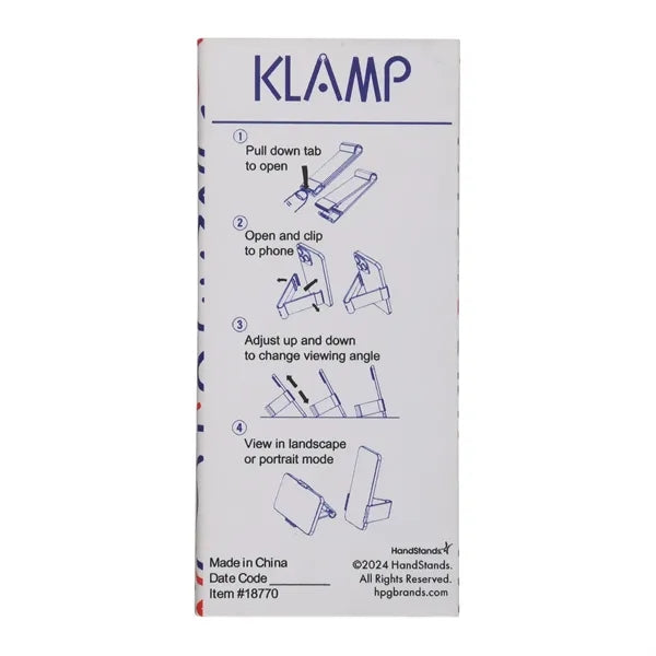 Klamp Cell Phone Stand