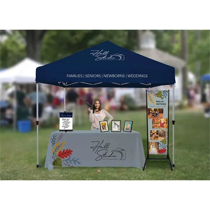 10' Omni Tent Kit (Full-Color Imprint, 2 Locations)