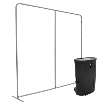 8'W x 90"H EuroFit Straight Wall Plus Hardware Kit