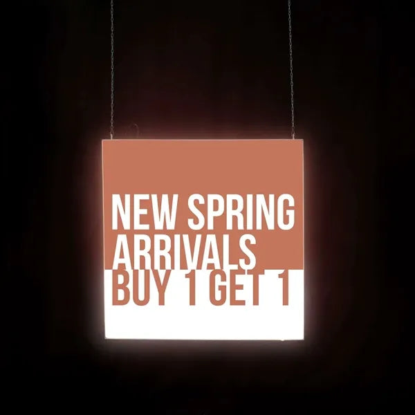 24" x 24" Aerial SEG Glo Ceiling-Mounted Kit