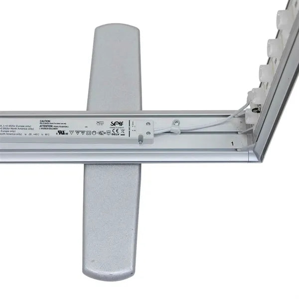3' x 6.5' Deluxe SEG Glo Floor Display Kit