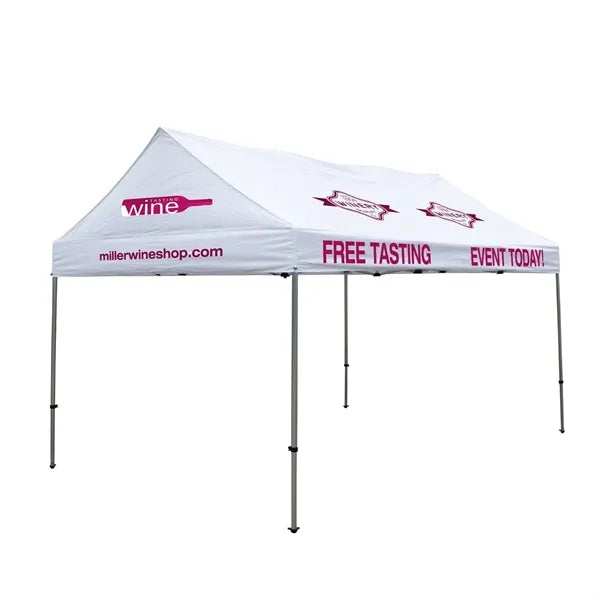 10' x 15' Gable Tent Kit (Full-Color Imprint, 11 Locations)