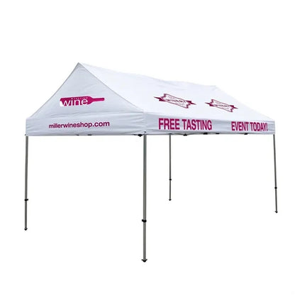 10' x 15' Gable Tent Kit (Full-Color Imprint, 11 Locations)