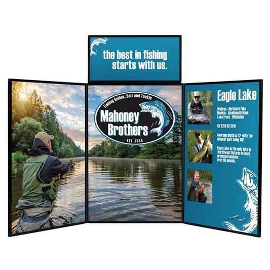 6' Fast Trak Display - Kit C (Full Graphic Panels)