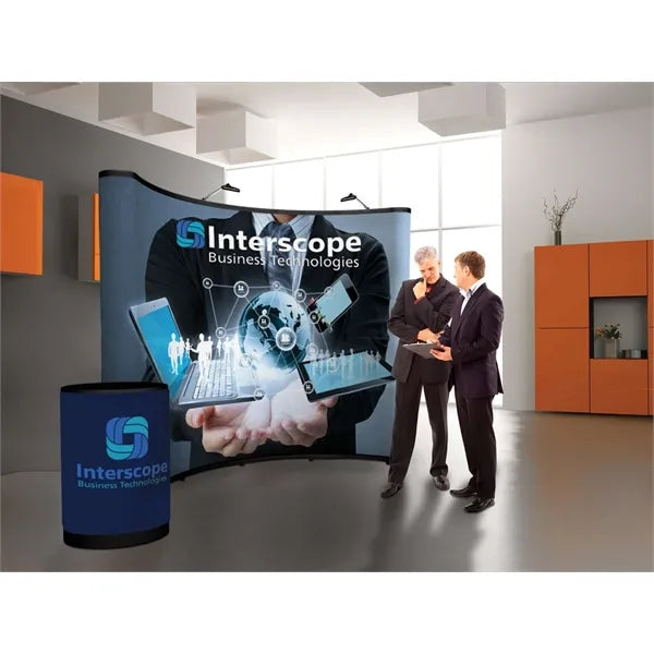 10' Curved Show 'N Rise Floor Display Kit (Full Mural)