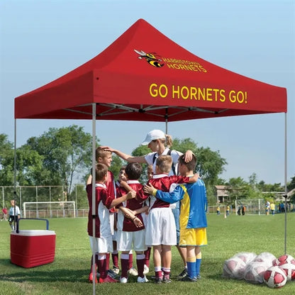 10' Deluxe Tent Kit (Full-Color Imprint, 2 Locations)