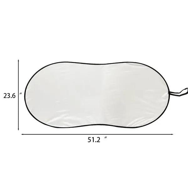 Foldable Single-Panel Automatic Sunshade with Storage Bag