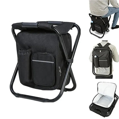 Backpack Foldable Chair Cooler Bag