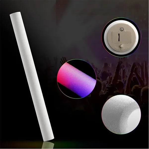 19" Multicolor LED Light Up Foam Glow Stick MOQ100pcs