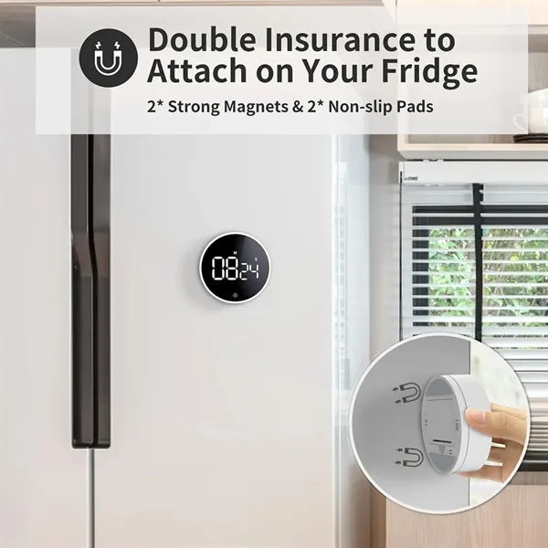 Digital Magnetic Timer with LED Display