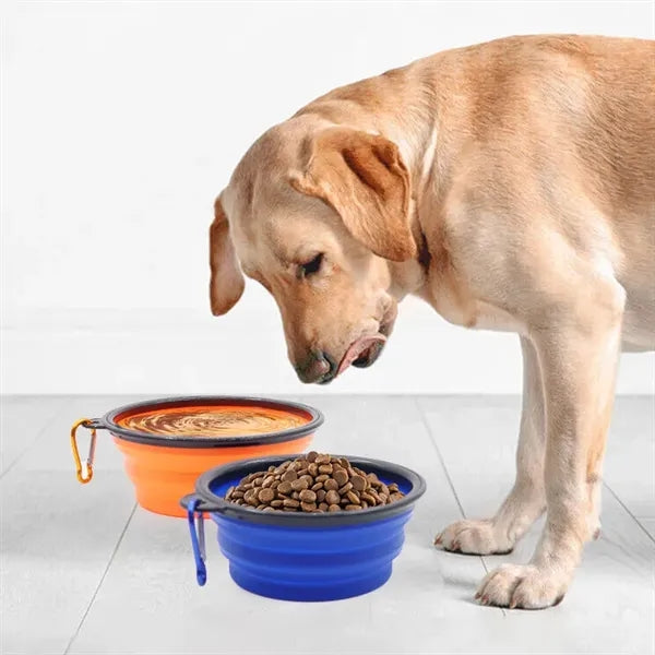 5in Portable Foldable Dog Bowl