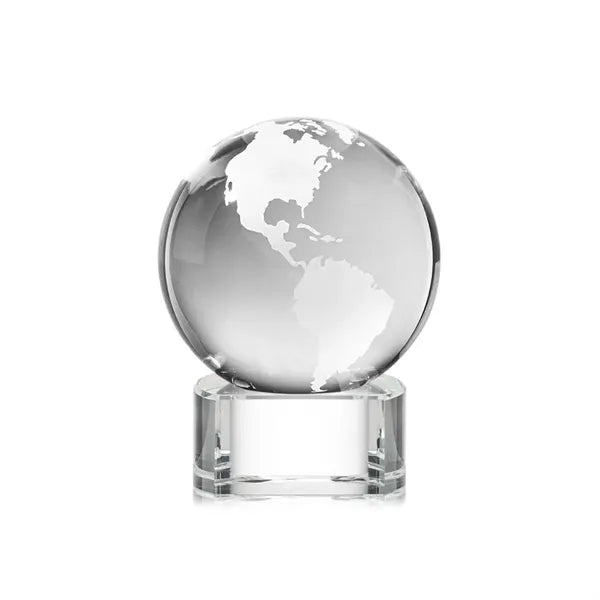 Globe Award on Paragon Base - Clear