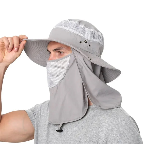 Fishing  Wide Brim Hat with Face & Neck Cover