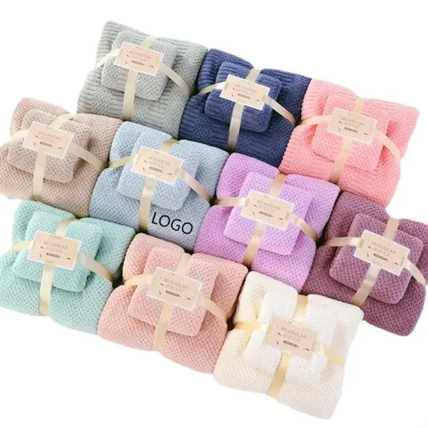 Embroidery Bathroom Towel Set