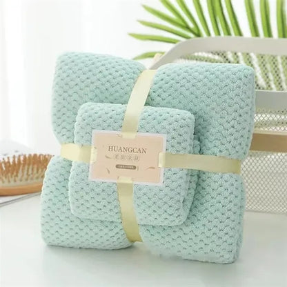 Embroidery Bathroom Towel Set