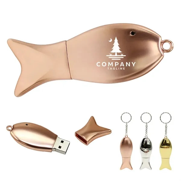 64GB Flash Drive with Keychain