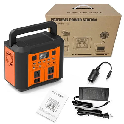 296Wh Pure Sine Wave AC Outlet Solar Generators