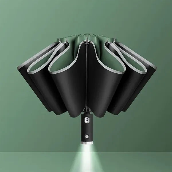 Auto LED Inverted Umbrella with Reflector