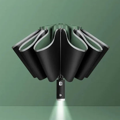 Auto LED Inverted Umbrella with Reflector