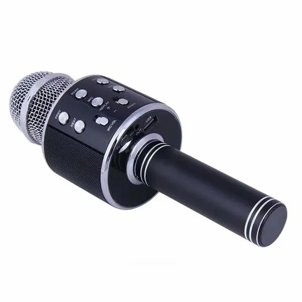 LED Wireless Bluetooth Karaoke Microphone