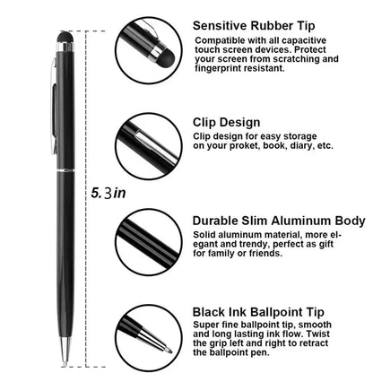 2 IN 1 Touch Screen Stylus Pen