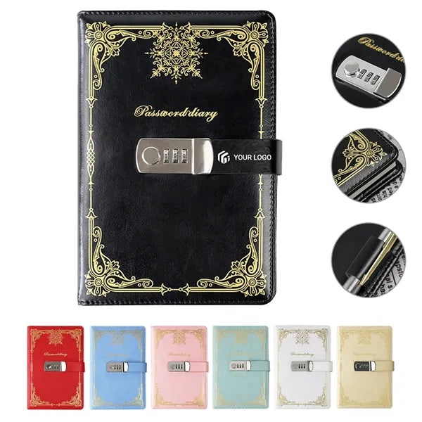 A5 creative student password notebook diary account book