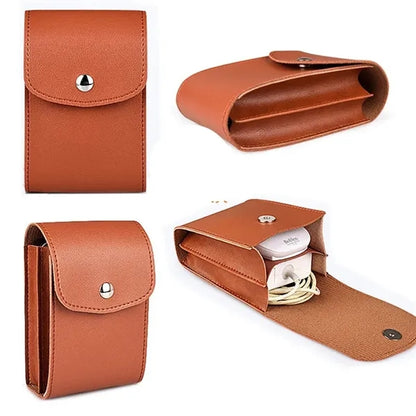 PU Portable Digital Accessory Storage Organizer Bag