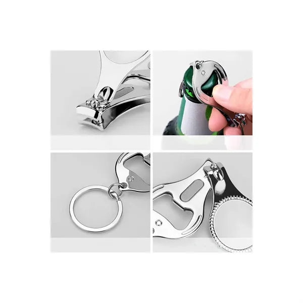 Finger Nail Clip With Keychain