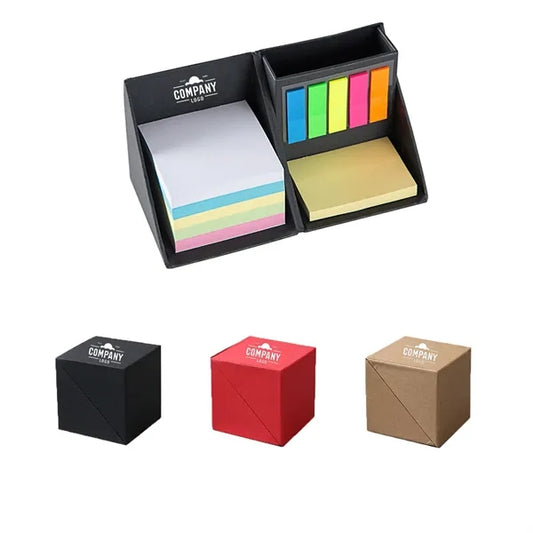 Storage Organizer With Sticky Notes