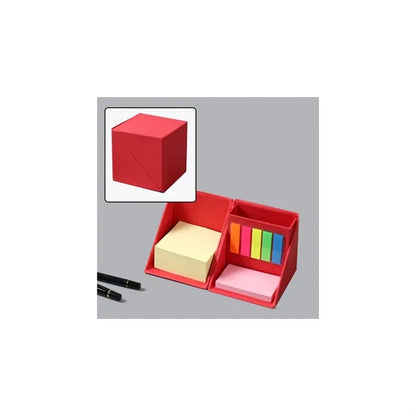 Storage Organizer With Sticky Notes
