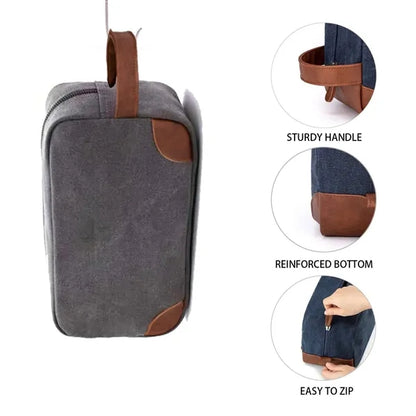 Canvas Vintage Toiletry Bag