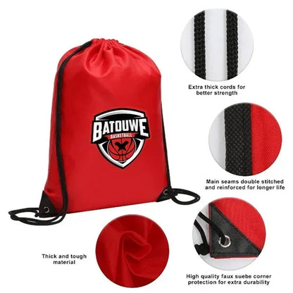 420D Heavy Duty Drawstring Backpack