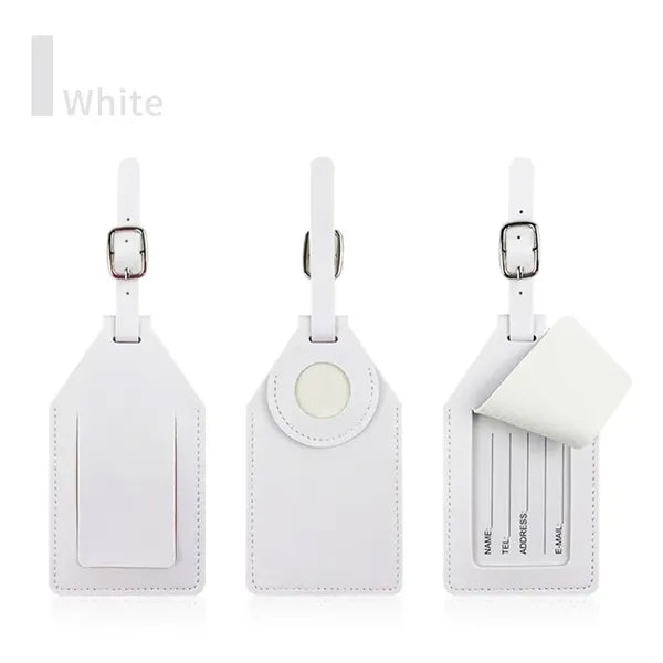 TRACKER LEATHER LUGGAGE TAG