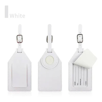 TRACKER LEATHER LUGGAGE TAG