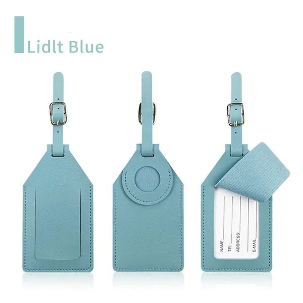 TRACKER LEATHER LUGGAGE TAG