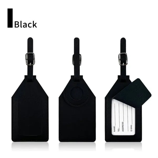TRACKER LEATHER LUGGAGE TAG