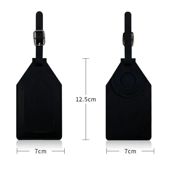 TRACKER LEATHER LUGGAGE TAG